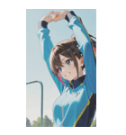 Athletics Women0（個別スタンプ：24）