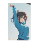 Athletics Women0（個別スタンプ：31）