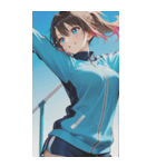 Athletics Women0（個別スタンプ：35）