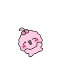 ピンクあひるのこもも2（個別スタンプ：1）