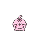 ピンクあひるのこもも2（個別スタンプ：5）