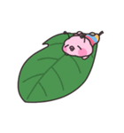 ピンクあひるのこもも2（個別スタンプ：11）