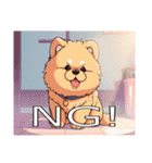 チャウチャウがいっぱい（個別スタンプ：39）