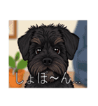 ブービエ・デ・フランダースがいっぱい（個別スタンプ：27）