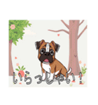 ボクサーがいっぱい（個別スタンプ：15）