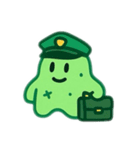 お仕事アメーバ（個別スタンプ：4）