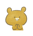 ちゃいろいくまのこ5（個別スタンプ：3）