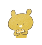ちゃいろいくまのこ5（個別スタンプ：5）