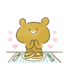 ちゃいろいくまのこ5（個別スタンプ：10）