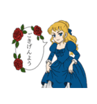 偉そうに使える悪役令嬢スタンプ（個別スタンプ：1）