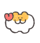 もくもくちゃんのシンプルスタンプ（個別スタンプ：2）