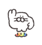 もくもくちゃんのシンプルスタンプ（個別スタンプ：7）