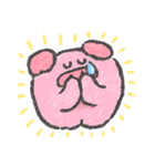 もくもくちゃんのシンプルスタンプ（個別スタンプ：9）