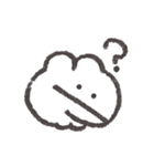 もくもくちゃんのシンプルスタンプ（個別スタンプ：13）