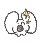 もくもくちゃんのシンプルスタンプ（個別スタンプ：17）
