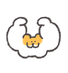 もくもくちゃんのシンプルスタンプ（個別スタンプ：18）