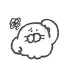 もくもくちゃんのシンプルスタンプ（個別スタンプ：23）