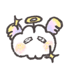 もくもくちゃんのシンプルスタンプ（個別スタンプ：27）