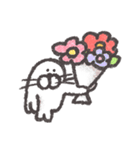 もくもくちゃんのシンプルスタンプ（個別スタンプ：34）