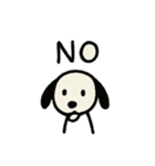 ゆるっと棒犬スタンプ（個別スタンプ：6）