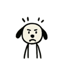 ゆるっと棒犬スタンプ（個別スタンプ：7）