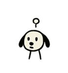 ゆるっと棒犬スタンプ（個別スタンプ：10）