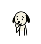 ゆるっと棒犬スタンプ（個別スタンプ：11）