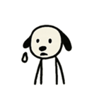 ゆるっと棒犬スタンプ（個別スタンプ：19）