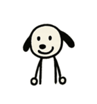 ゆるっと棒犬スタンプ（個別スタンプ：20）
