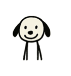 ゆるっと棒犬スタンプ（個別スタンプ：24）