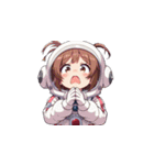 お願い宇宙服女性（個別スタンプ：39）