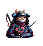 [アレンジ用]猫侍（個別スタンプ：3）