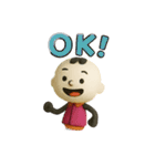 まるまる棒人間とmama（個別スタンプ：5）