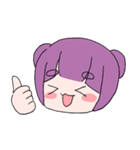 色んな表情の熊子ちゃん（個別スタンプ：8）