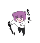 色んな表情の熊子ちゃん（個別スタンプ：9）