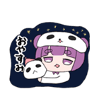 色んな表情の熊子ちゃん（個別スタンプ：11）