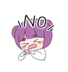色んな表情の熊子ちゃん（個別スタンプ：16）