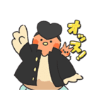 南国市PRキャラクターシャモ番長（個別スタンプ：1）