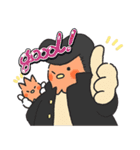 南国市PRキャラクターシャモ番長（個別スタンプ：2）