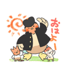 南国市PRキャラクターシャモ番長（個別スタンプ：5）