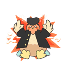 南国市PRキャラクターシャモ番長（個別スタンプ：10）