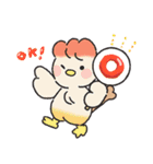 南国市PRキャラクターシャモ番長（個別スタンプ：21）