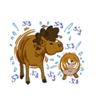 ぼく馬くんスタンプ3（個別スタンプ：10）