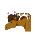 ぼく馬くんスタンプ3（個別スタンプ：11）