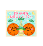 毎年使える♥バスケの年末年始＆お正月 13（個別スタンプ：10）