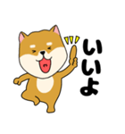 柴犬のふぅちゃん13（個別スタンプ：3）