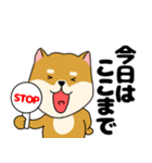 柴犬のふぅちゃん13（個別スタンプ：39）
