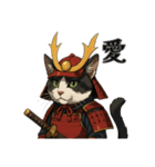 武士猫文太（個別スタンプ：3）