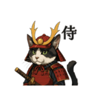 武士猫文太（個別スタンプ：4）