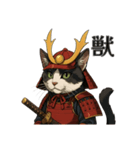 武士猫文太（個別スタンプ：6）